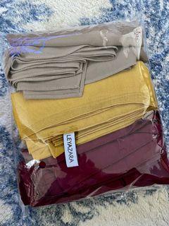 Moving out sale Earth tone bawal & scarf