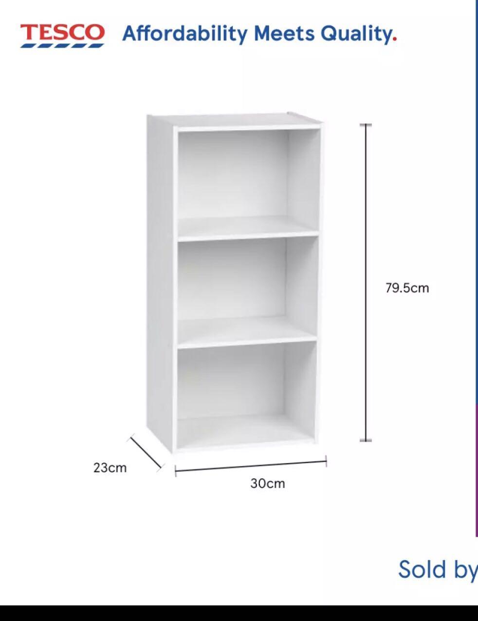 Tesco bookshelf deals