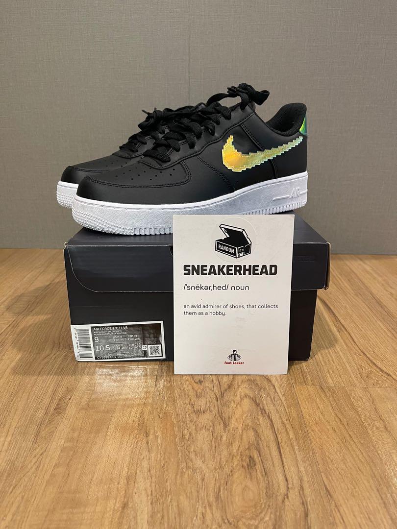 nike air force 1 iridescent swoosh