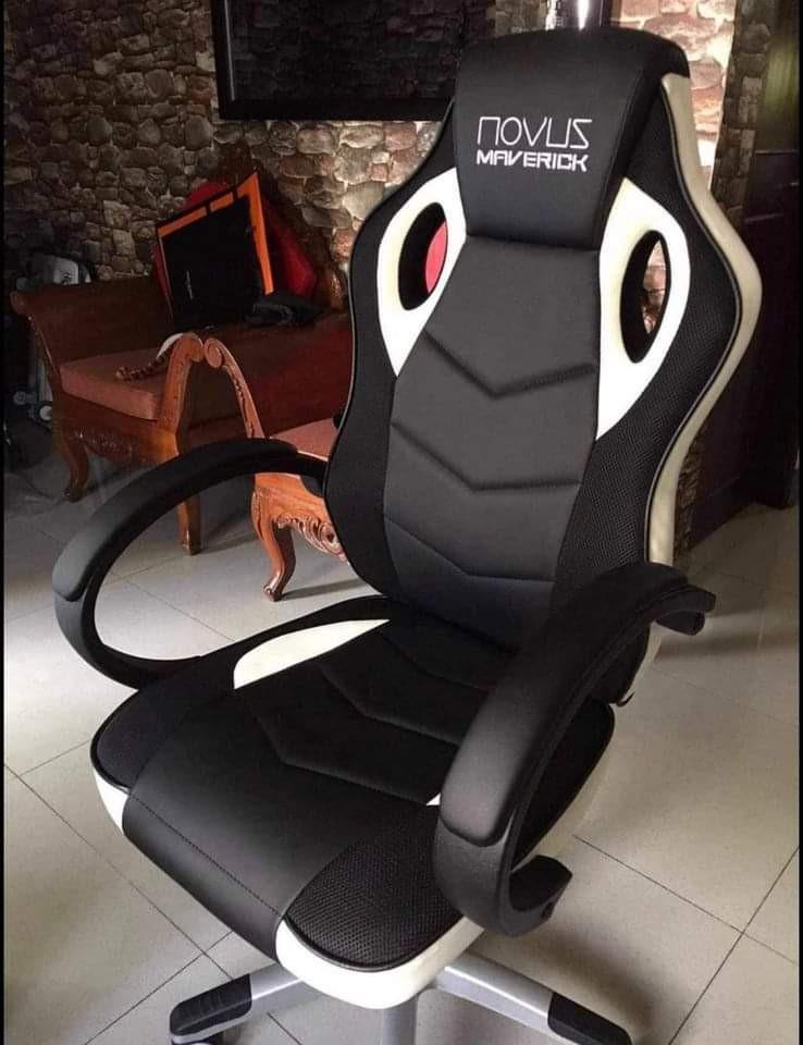 Novus Maverick Budget Gaming Chair Furniture Home Living Office Furniture Fixtures on Carousell