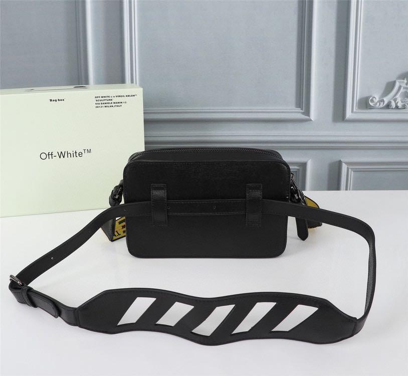 Off white sculpture camera bag top
