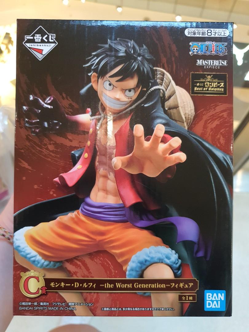 Anime One Piece Monkey D Luffy Figure Ichiban Kuji Best of Omnibus Prize C