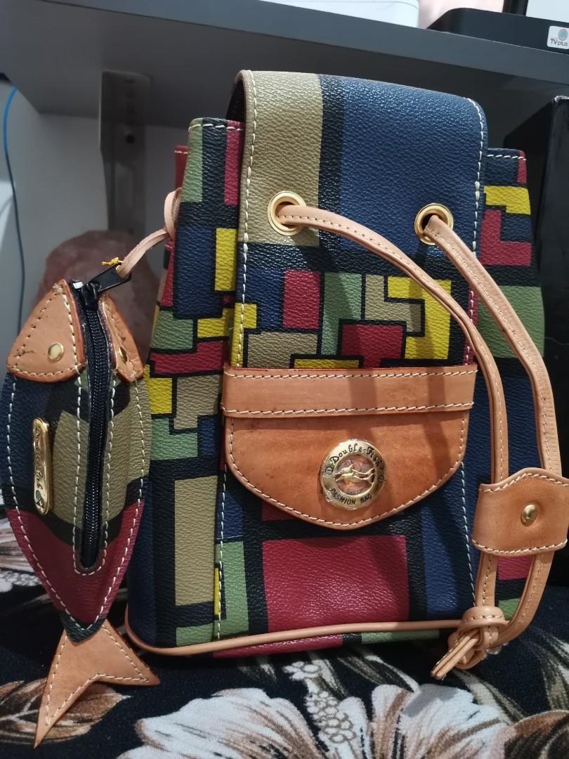 Original Double Fish backpack - SALE ‼️ (Category: Luxury Bags & Wallets) located in Quezon City. Submitted by amreensonlinebotique (Listing ID 1111623587, Image 2). Description: ✅Unused ✅With box ✅ With coin purse (fish shape).