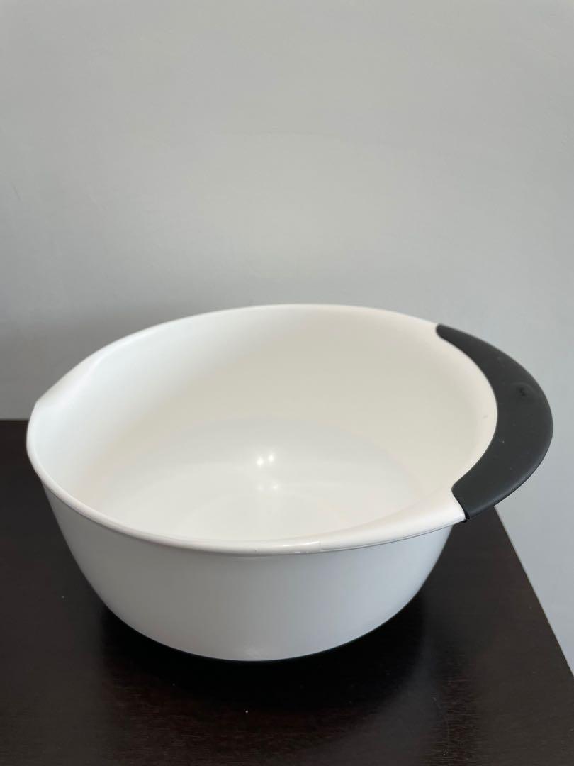OXO Good Grips 3-Piece Mixing Bowl Set - Non-Slip Kitchen Bowls In Cadet Blue, Gray & Jade Colors