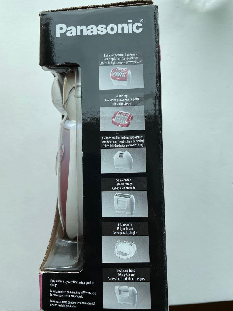 Panasonic ES-ED90-P wet dry cord cordless epilator shaver, Beauty ...