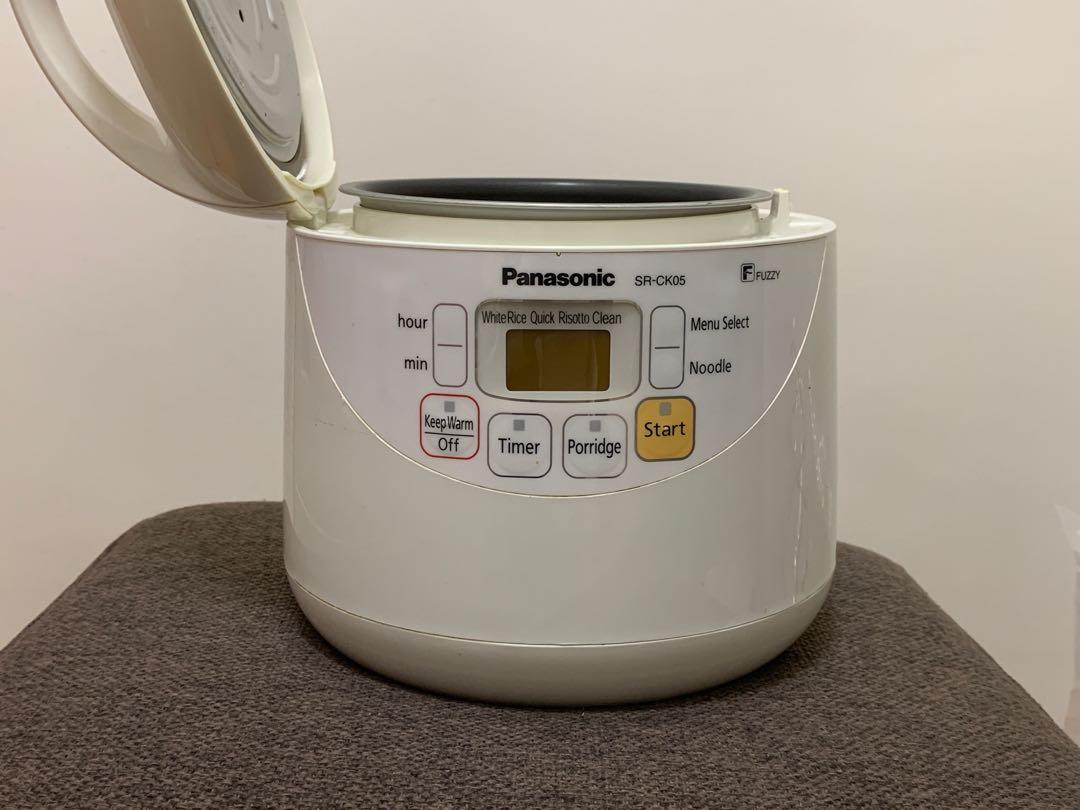 Panasonic Rice Cooker SRCK05 0.5L, 家庭電器, 廚房電器, 鍋具 Carousell