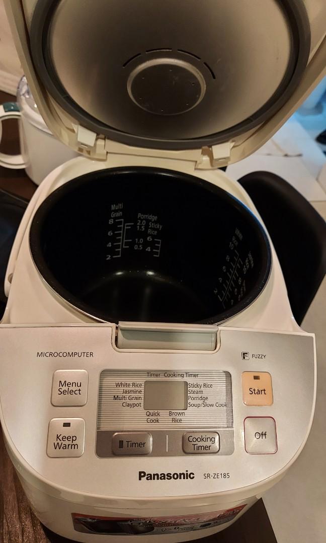 Panasonic Rice Cooker SRZE185, TV & Home Appliances, Other Home