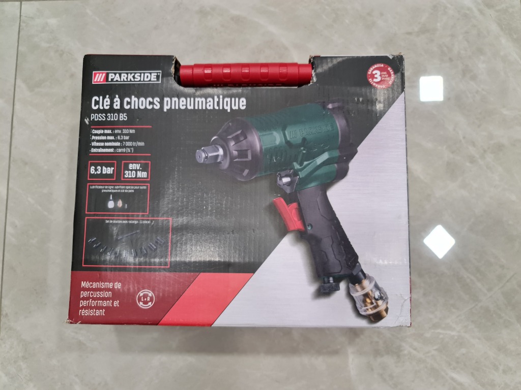 Parkside Air Impact Wrench PDSS 310 B5, Furniture & Home Living, Home  Improvement & Organisation, Home Improvement Tools & Accessories on  Carousell