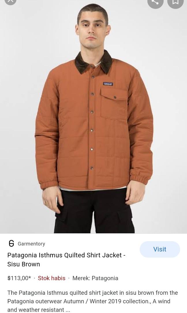 Patagonia Men's Isthmus Quilted Shirt 