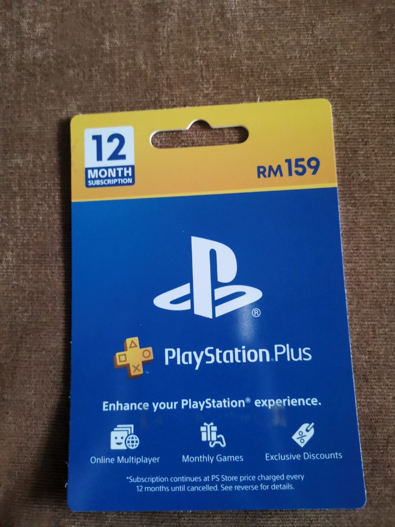 PlayStation Plus: 12-Month Subscription