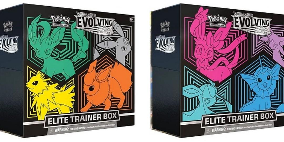 美版】Pokémon TCG: Sword & Shield—Evolving Skies Elite Trainer Box