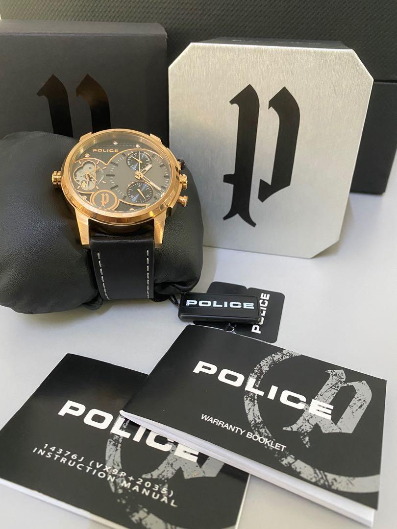 Police watch 14376j price outlet