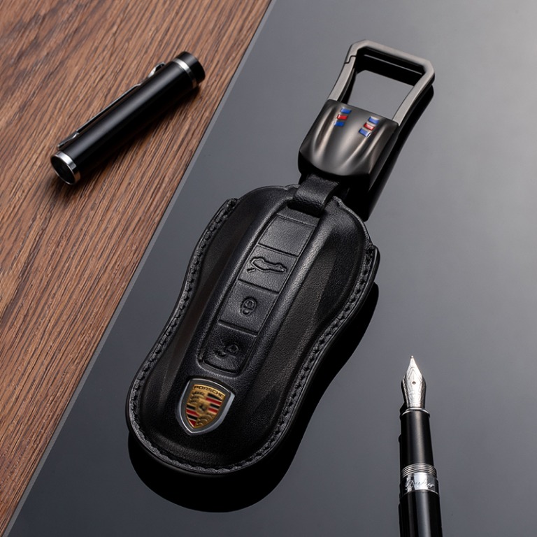 Leather Key Case : Suncoast Porsche Parts & Accessories