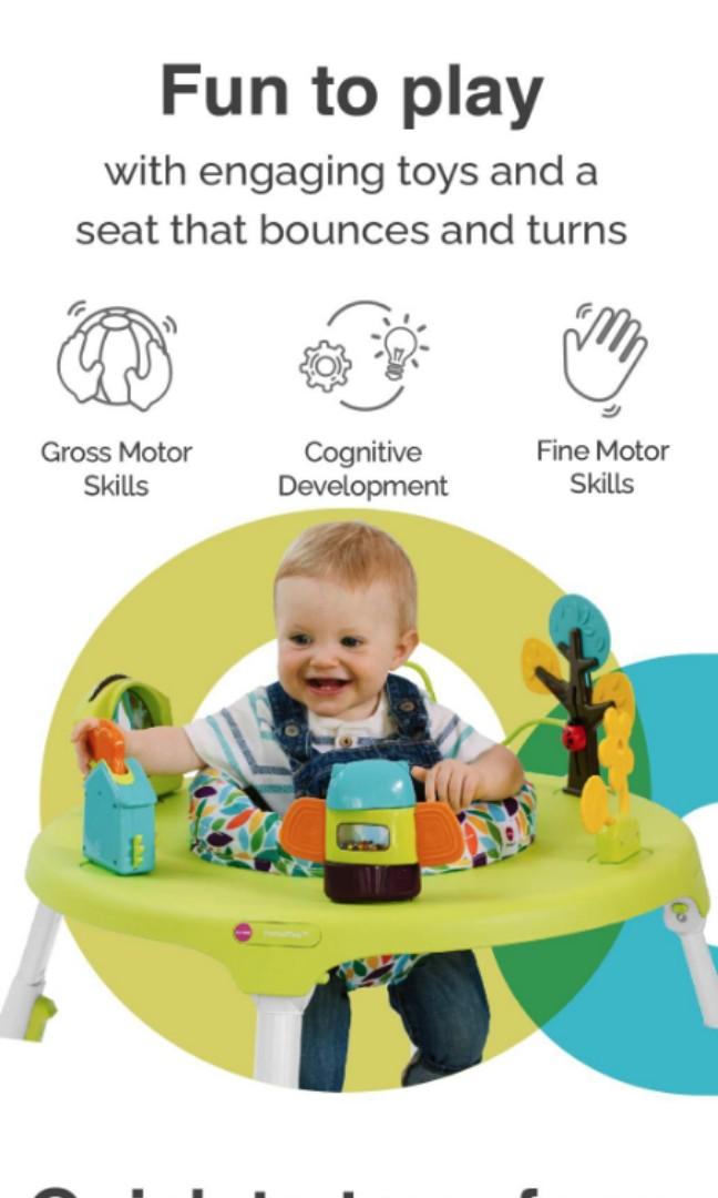 PortaPlay Convertible Activity Center Forest Friends, Babies & Kids