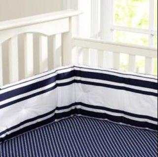 Pottery Barn cot bumper