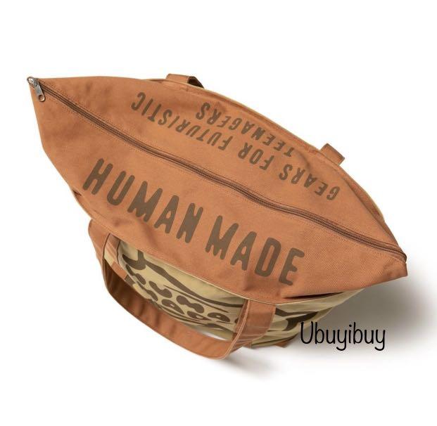 Pre-order] Human made Color Tote Bag Pig Large, 名牌, 手袋及銀包