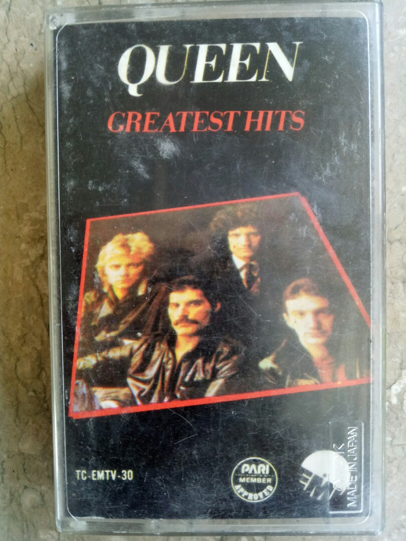 Queen Greatest Hits Cassette Tape