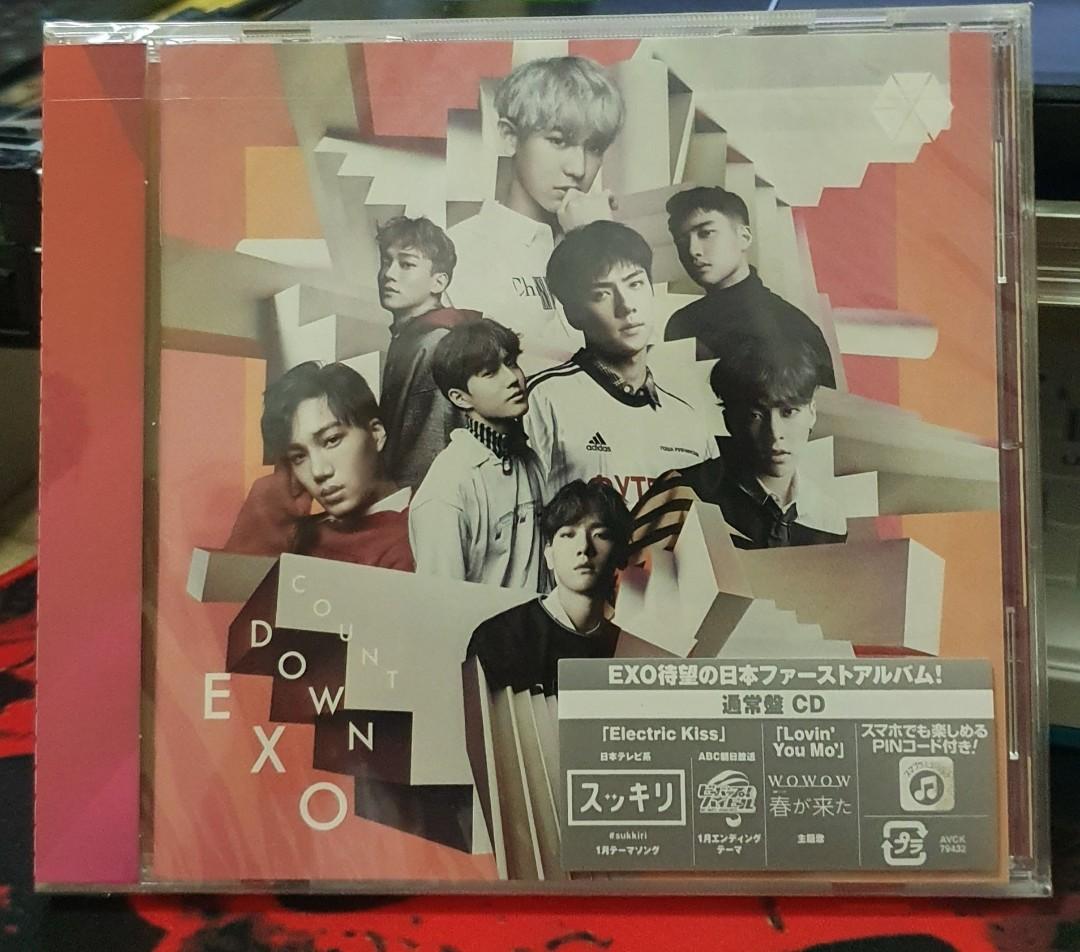 Ready Stock Exo Countdown 1st Japan Album 18 Hobbies Toys Collectibles Memorabilia K Wave On Carousell