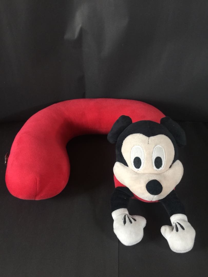 mickey mouse neck pillow