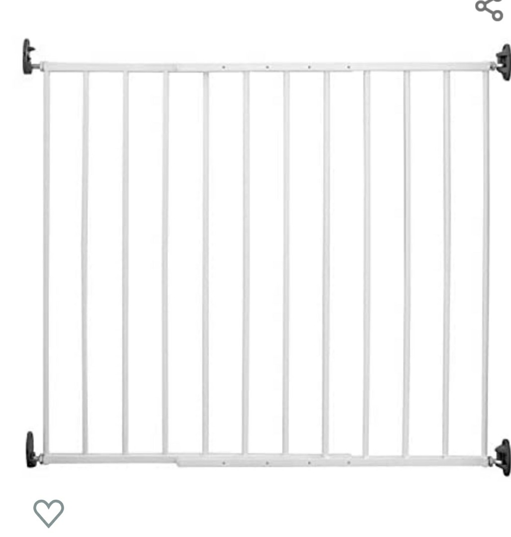 Reer Wall Mounted Safety Gate Wood, Babies & Kids, Baby Nursery