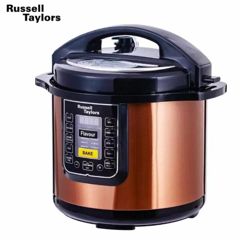 Russell Taylors 6L Dual Pot PC 60 2 inner pots 1 steam rack