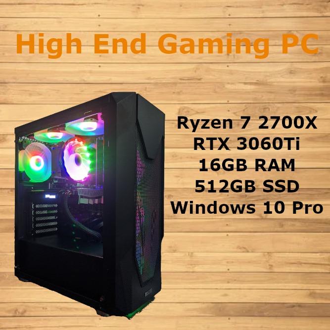 3060 ti ryzen 7 2700x deals