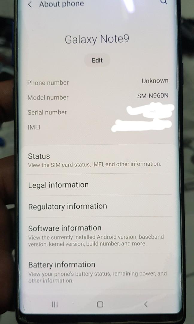 Samsung galaxy hotsell note 9 motherboard