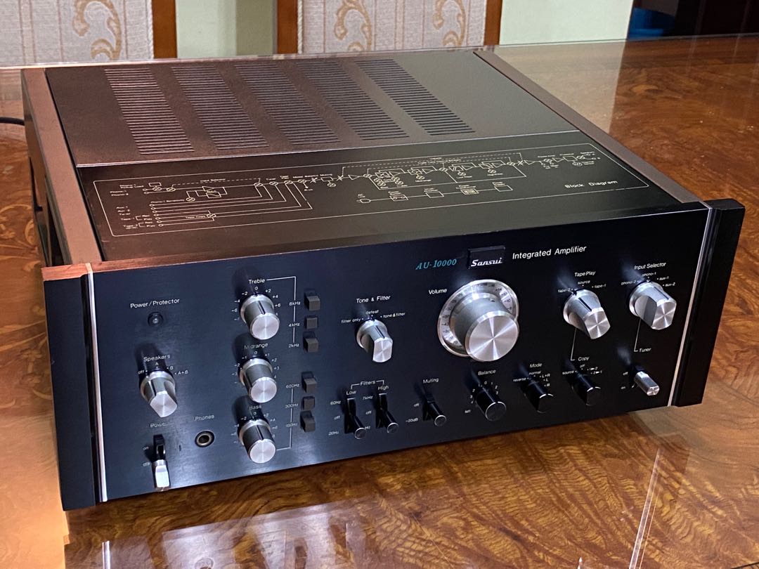 Sansui AU-10000 integrated amplifier, Audio, Soundbars, Speakers