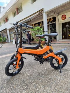 PAB Blue/OrangeTag Ebike E-Bike (LTA Ownership Transferrable)  Collection item 1
