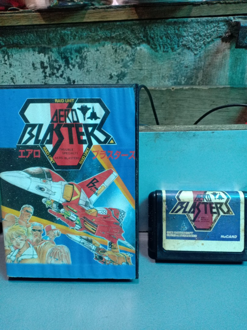 Aero Blasters Sur Sega Megadrive - Version Japonaise NTSC - Bon état
