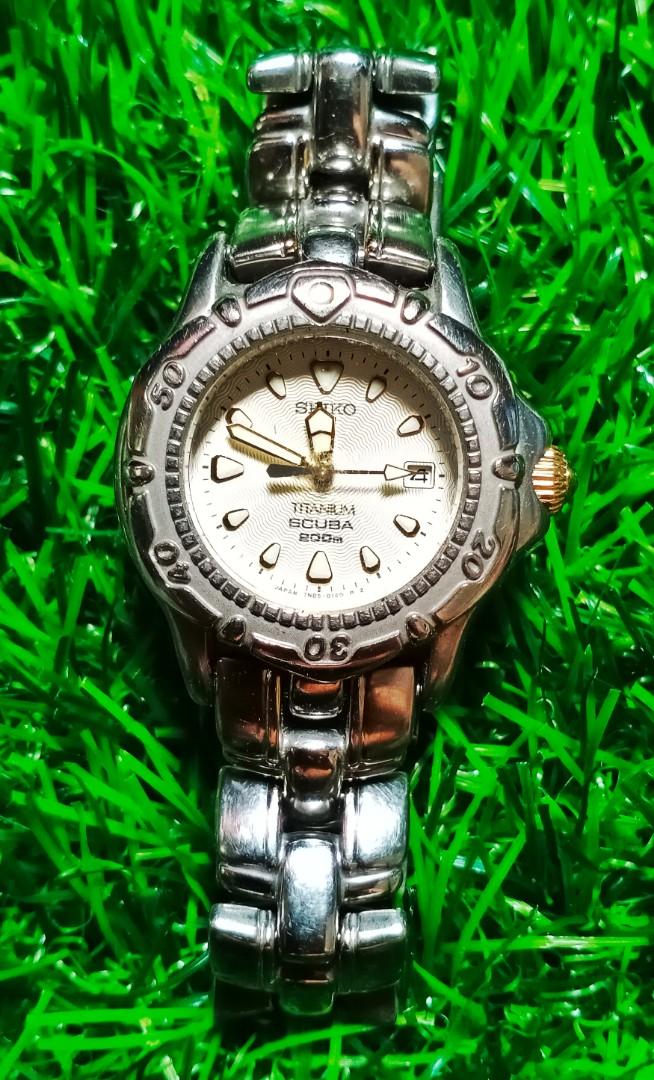 Seiko on sale scuba titanium