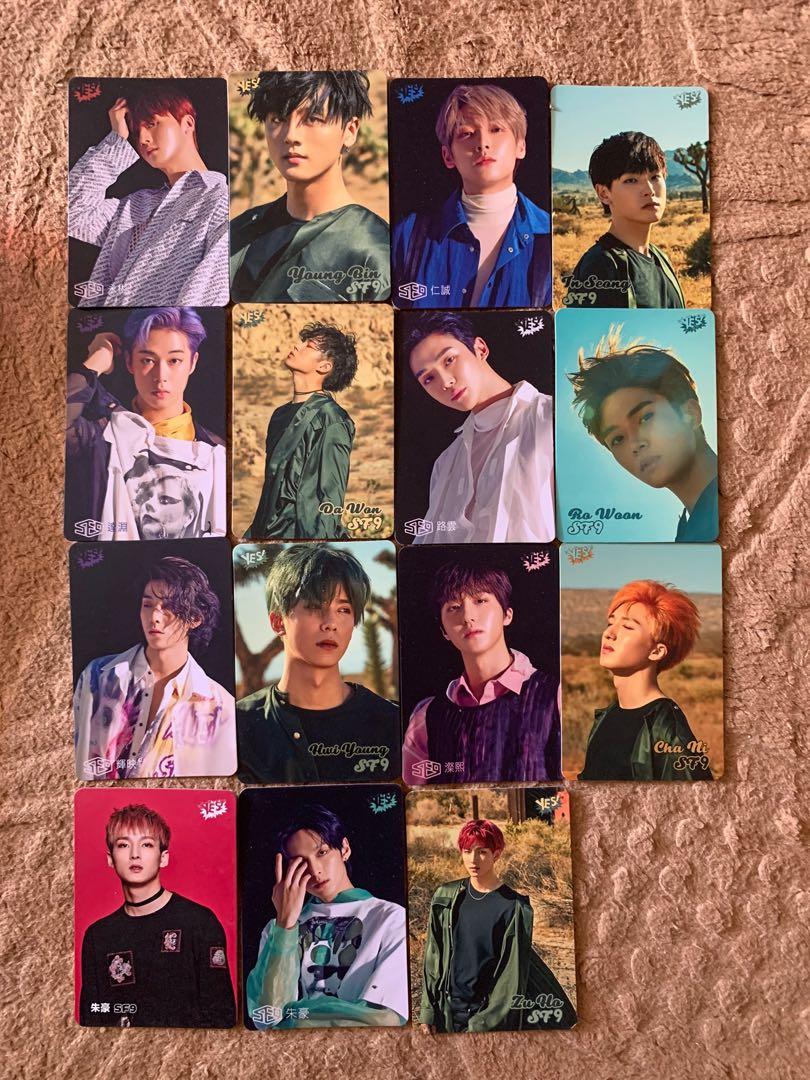 Sf9 Yes Photocard China Official Pc Youngbin Inseong Dawon Rowoon Zuho Hwiyoung Chani O Sole Mio Enough Fanfare K Wave On Carousell