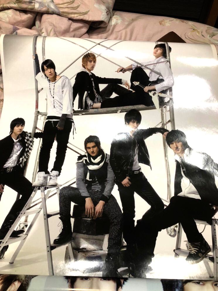 Sj 東方神起海報 韓國偶像在旋轉拍賣