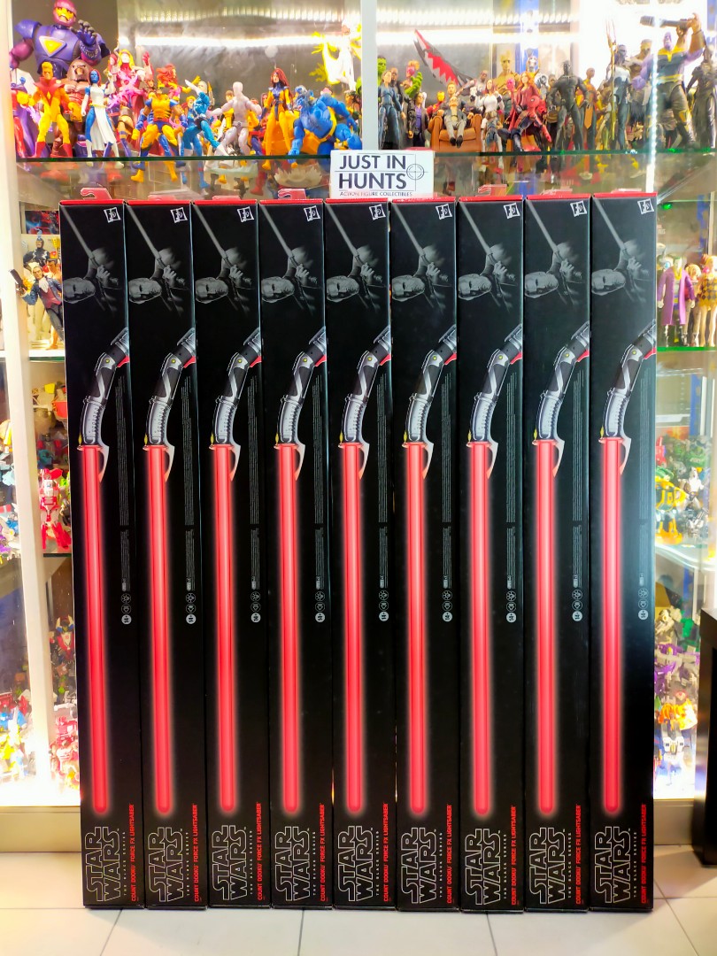 Count dooku lightsaber black series clearance