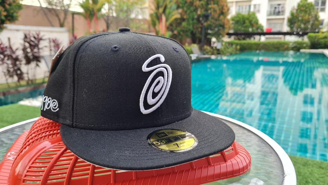 STUSSY CURLY S 59FIFTY NEW ERA CAP-