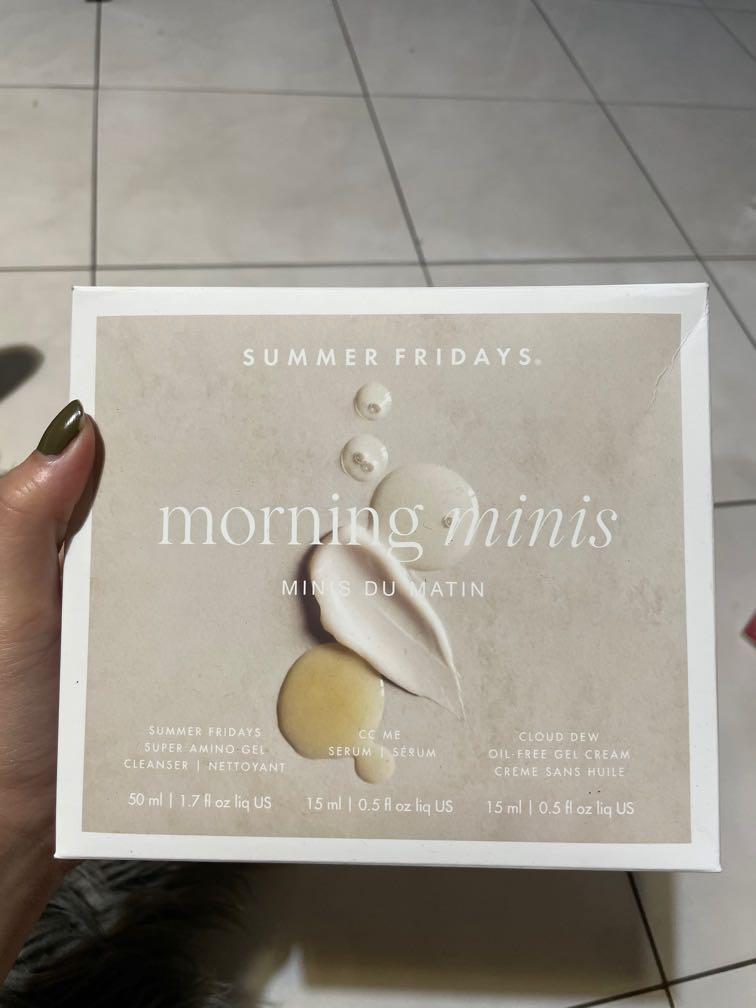 Summer Fridays Morning Minis Set Health Beauty Skin Bath Body On Carousell