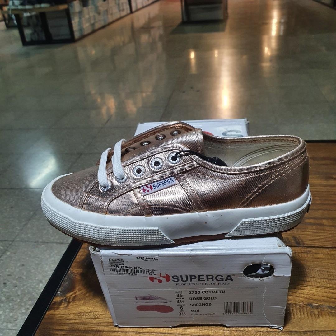Superga 2750 cotmetu rose gold on sale