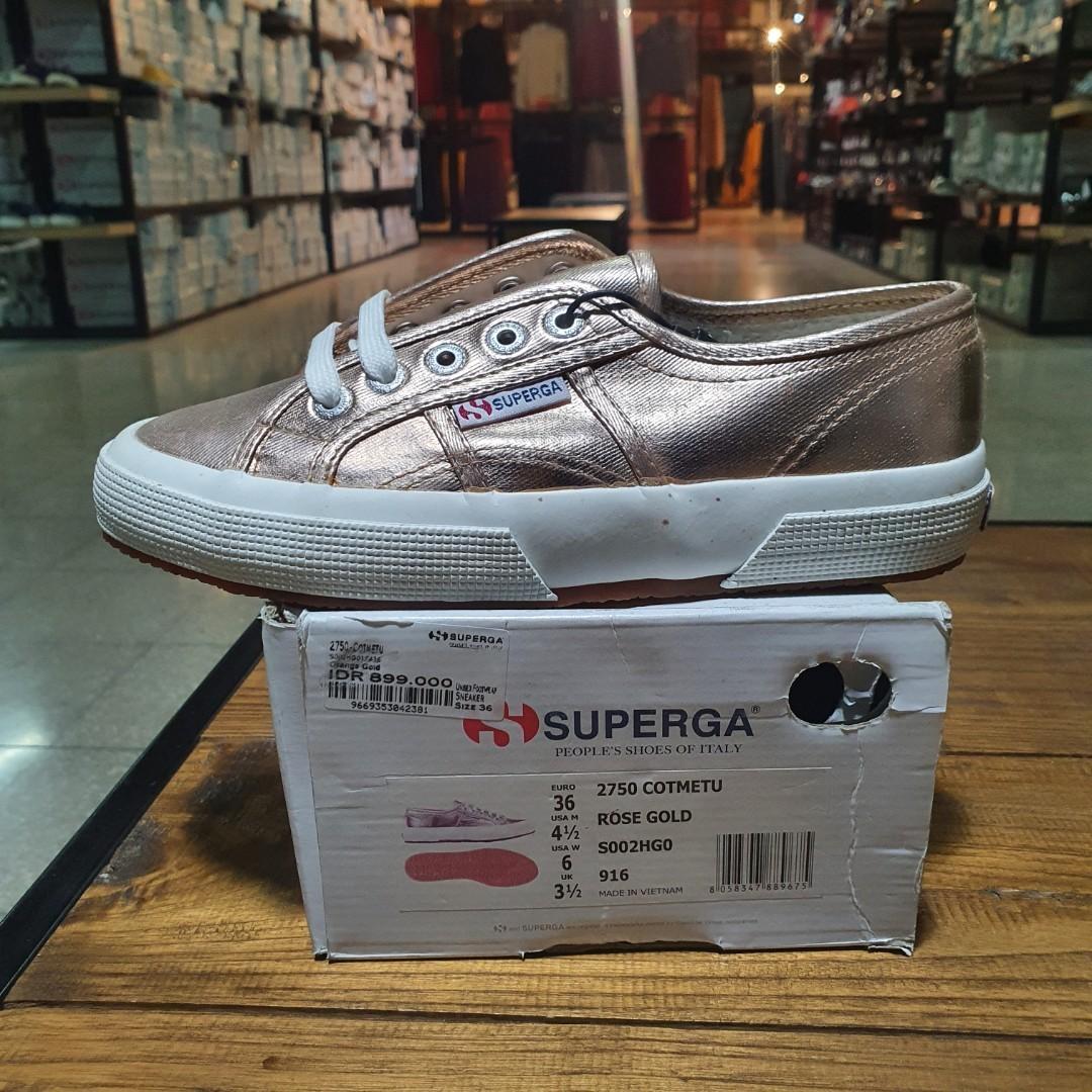 Superga 2750 cotmetu rose gold on sale