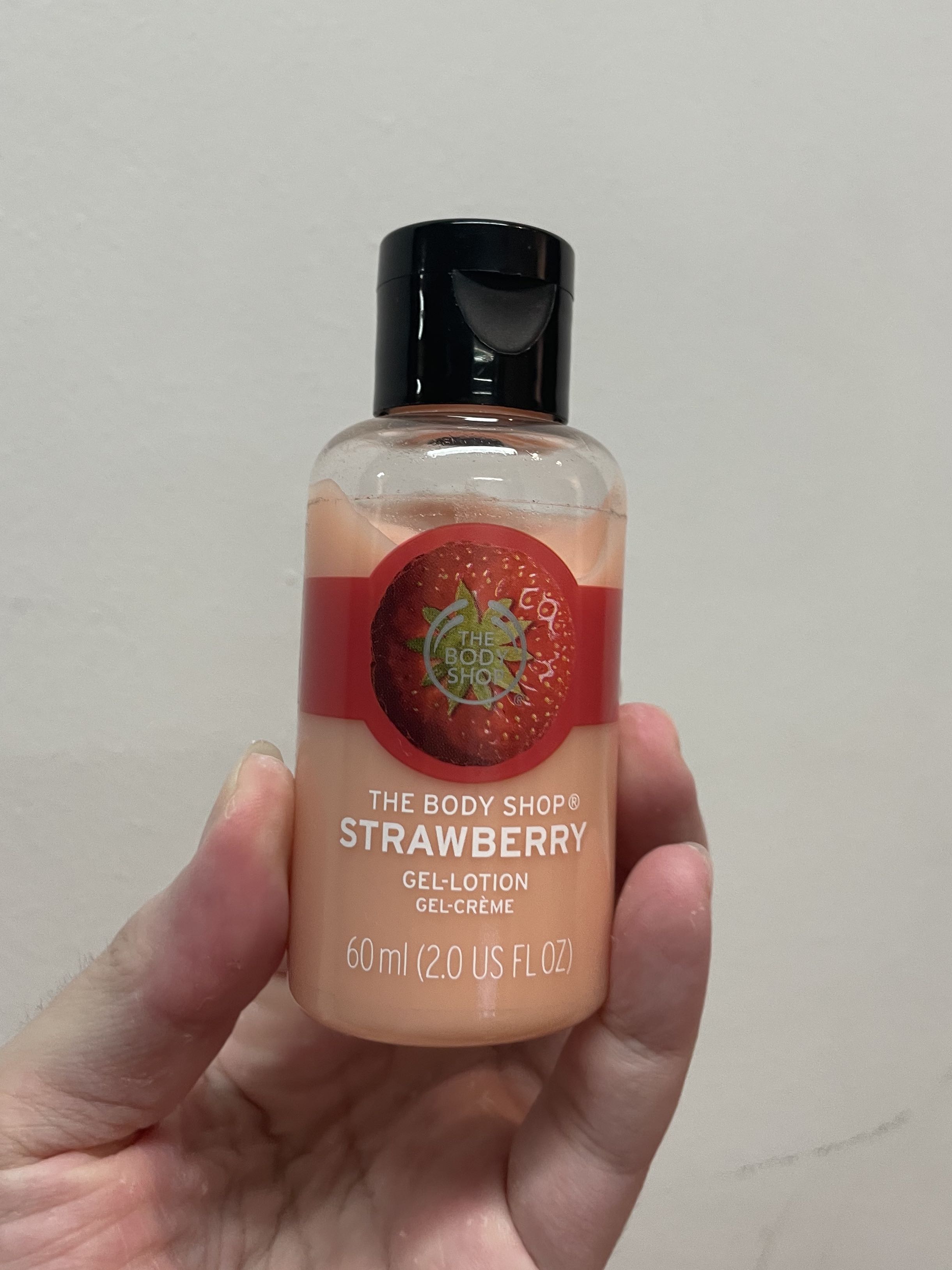 The Body Shop Strawberry Gel Lotion 60ml, & Personal Care, Bath & Body, Body Care Carousell