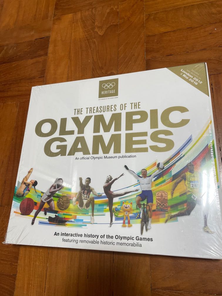 The Treasures of the Olympic Games book, Hobbies & Toys, Books