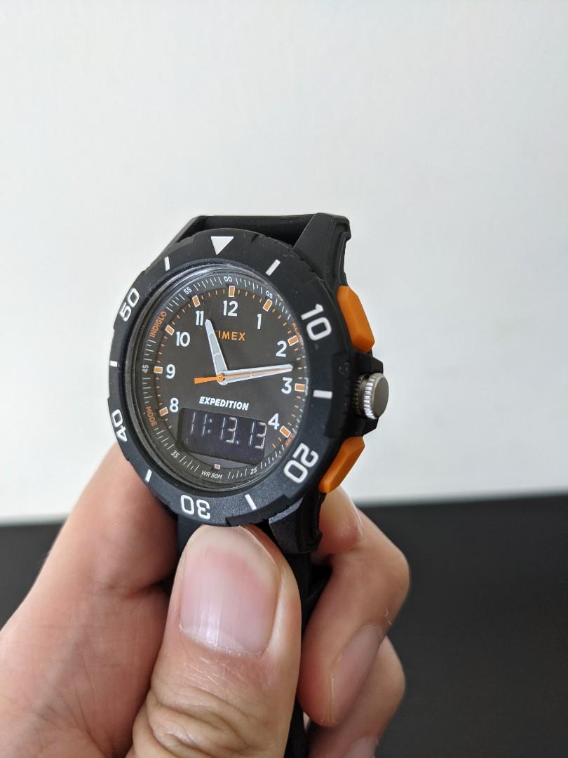 Timex men's expedition katmai combo 40mm watch new arrivals