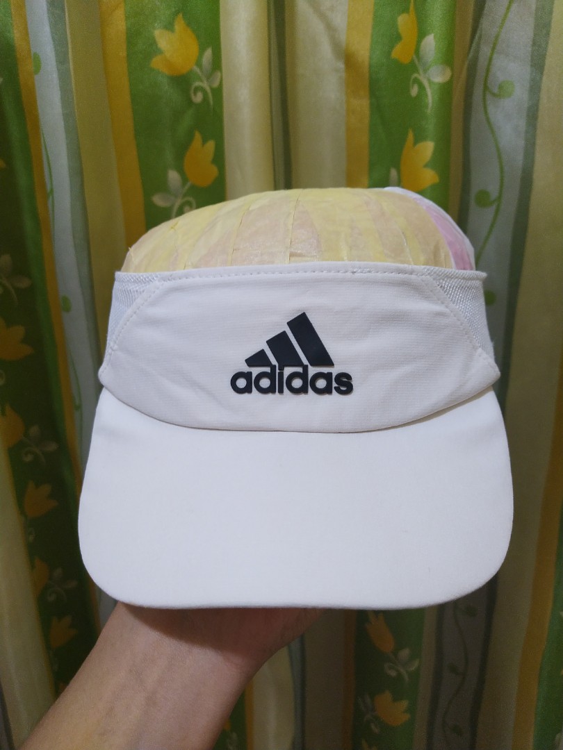 white adidas visor