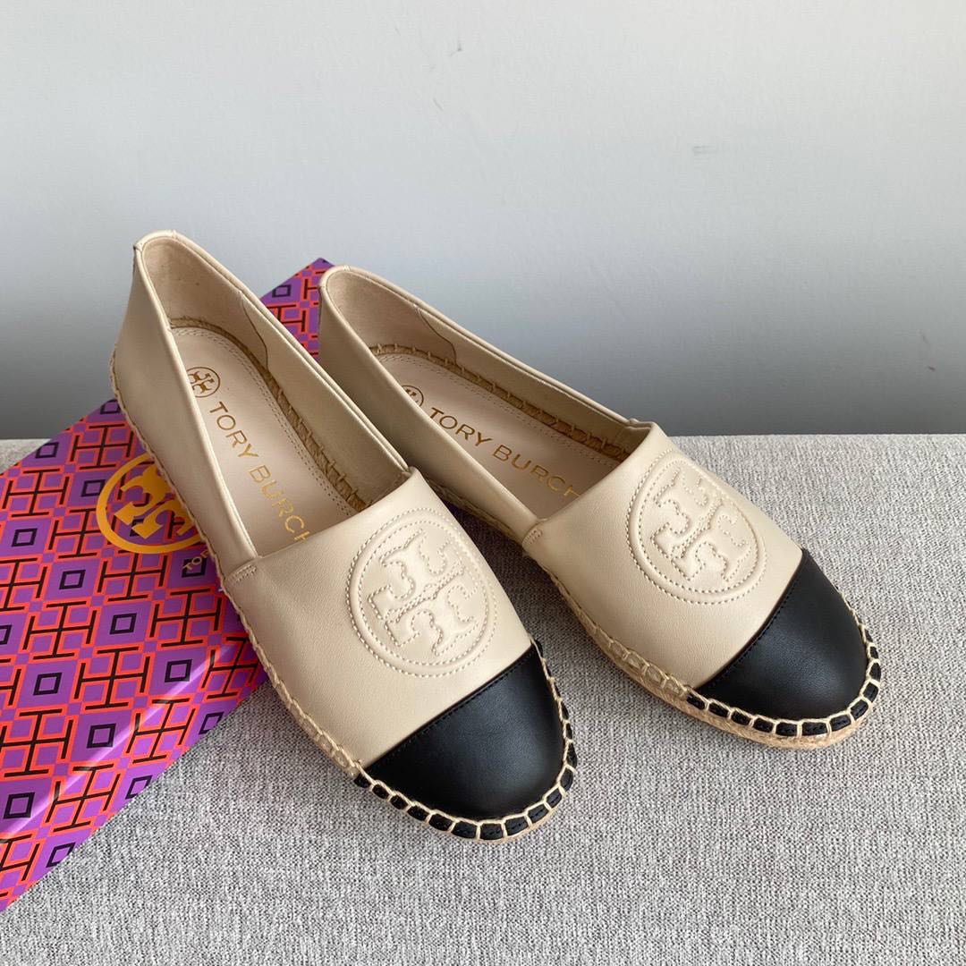 Tory burch deals silver espadrilles