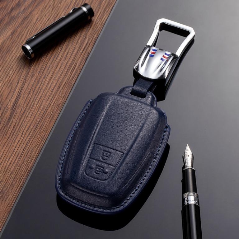 Toyota Leather Car Key Remote Cover Veg Tan Leather Car Key Fob