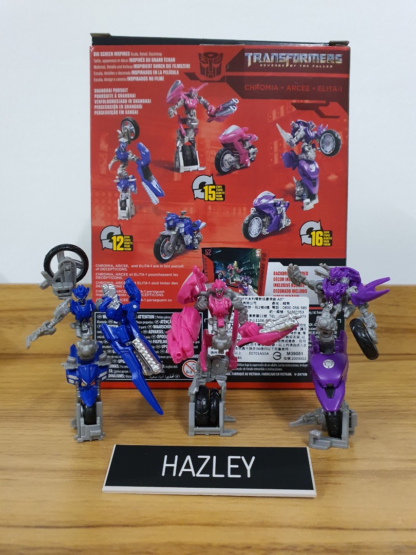 Transformers Studio Series 52 Chromia Arcee Elita
