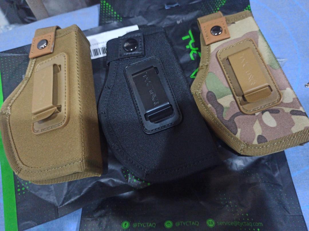 TYQ TAQ IWB Holster( Right Hand) (Category: Other Sports Equipment and Supplies) located in Paranaque City. Submitted by gnob28 (Listing ID 1111434722, Image 2). Description: STRONG HOLD & QUICK DRAW - TYCTAQ IWB Holster uses elastic retention strap with strong snap button to keep your firearm secure. You only need to flick up the retention strap with the back of thumb for quick reliable access. 🌟YOUR COMFORT WE CARE - Made of surgical grade 600