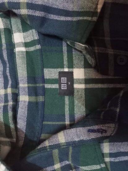 Uniqlo Plaid Long-sleeves Top (Category: Longsleeves) located in Manila. Submitted by katrina_t (Listing ID 1111476468, Image 3). Description: Barely Used. Authentic Uniqlo.