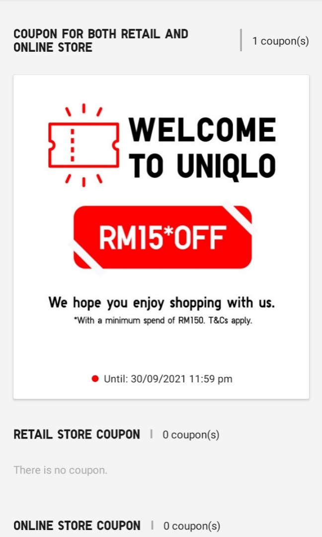 COUPON  UNIQLO PH