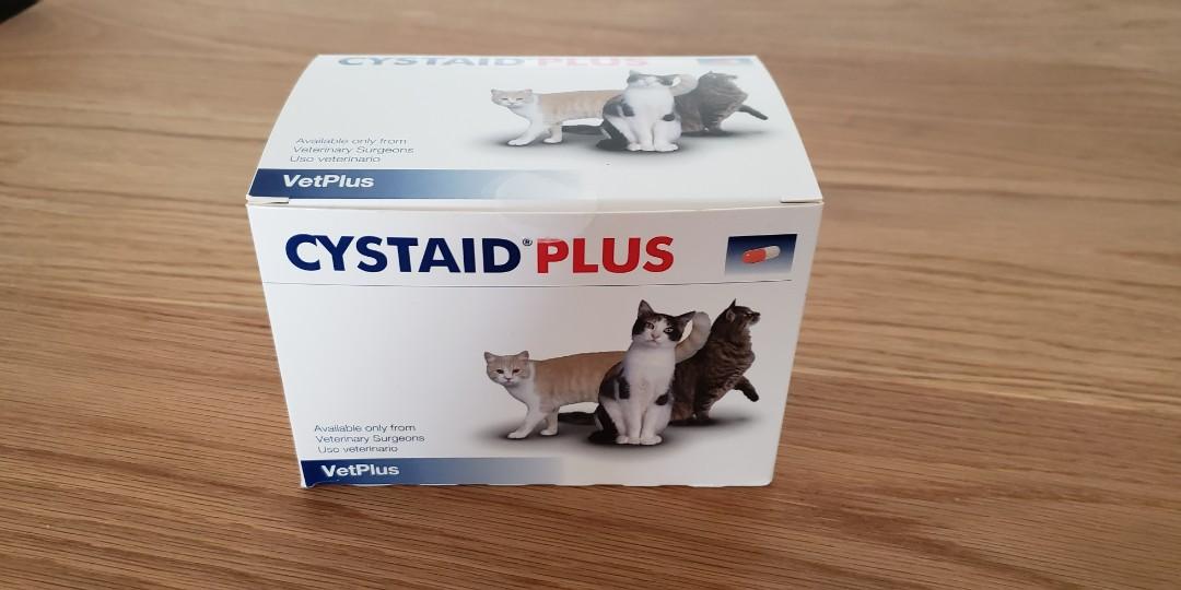 VetPlus Cystaid Plus® 貓用膀胱修復膠囊, 寵物用品, 寵物衣服- Carousell