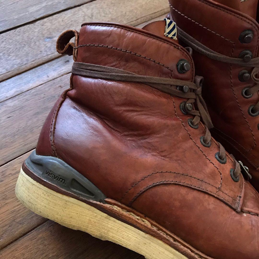 Visvim Armiger Folk Boots, Men's Fashion, Footwear, Boots on Carousell